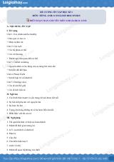 Đề cương ôn tập HK1 tiếng Anh 11 english discovery có đáp án